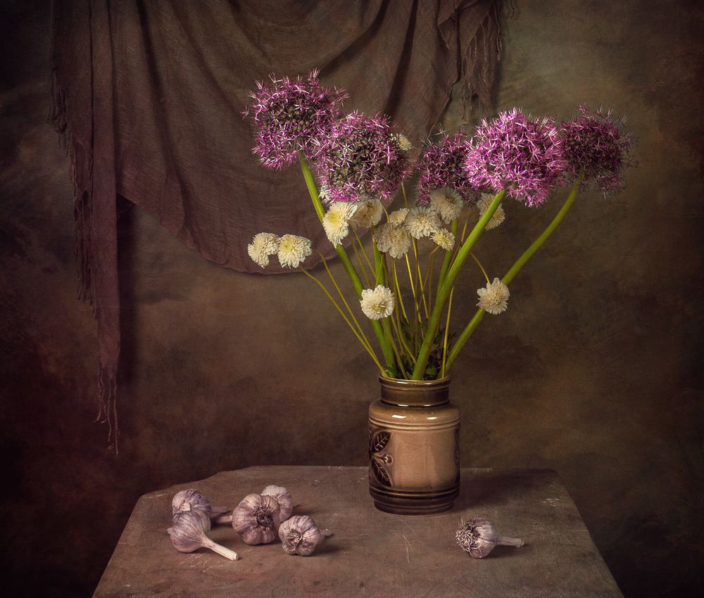 Чесночный букет/Garlic bouquet