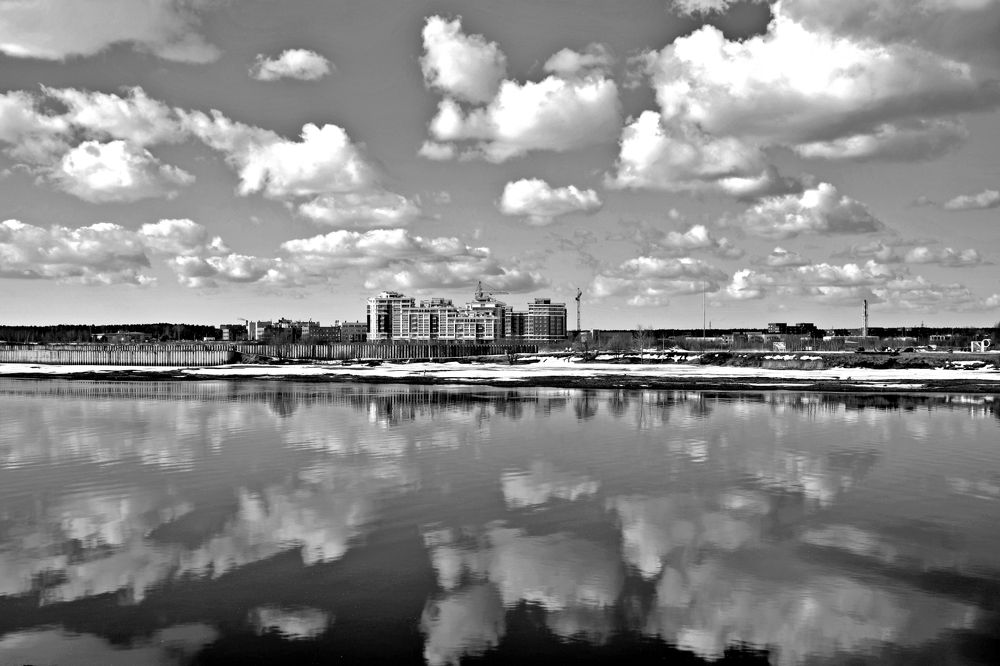 Белогривые облака