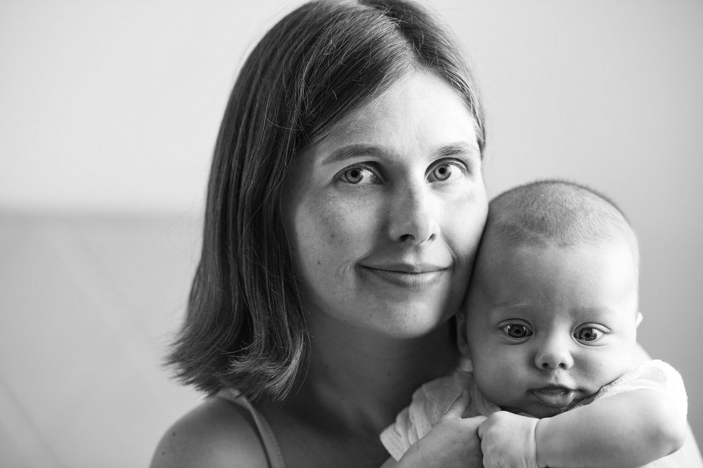 Mother and son