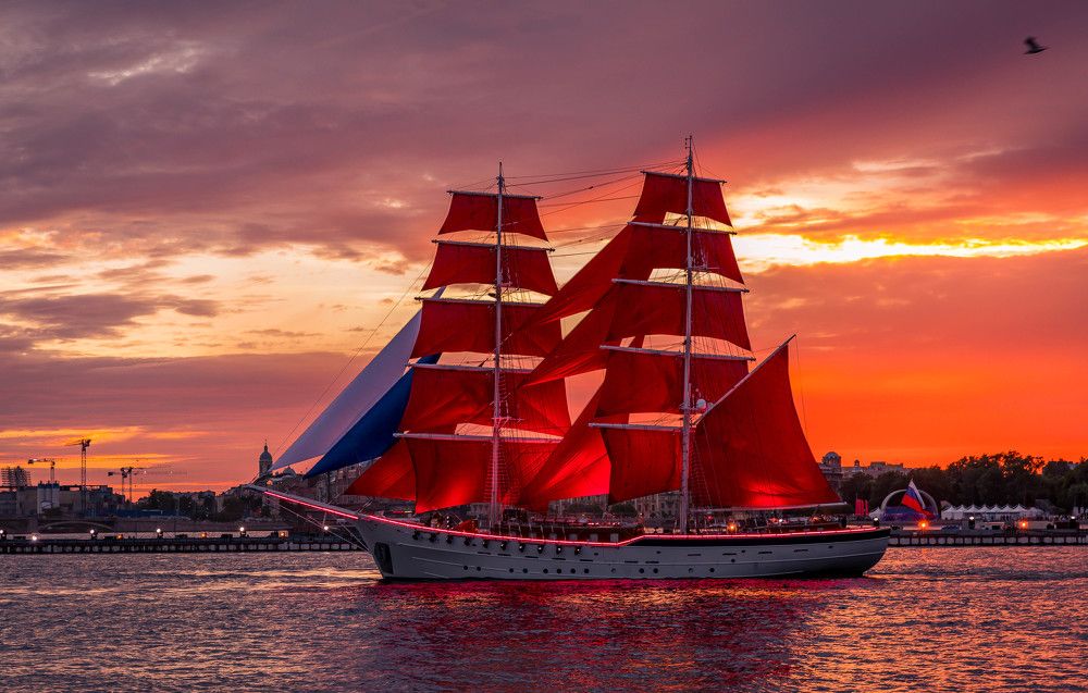 Алые Паруса в Санкт-Петербурге 2022