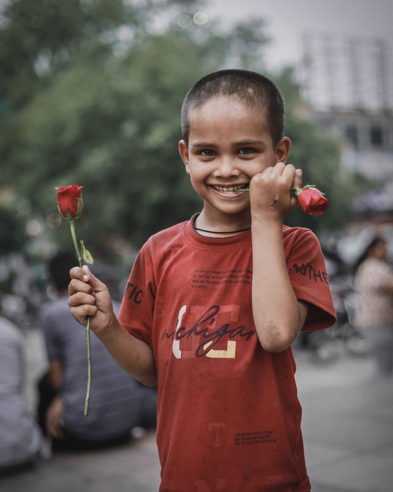 Happiness on the streets