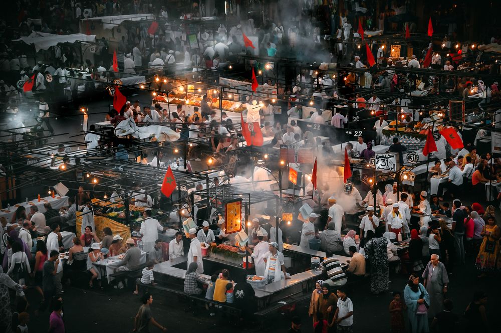 Morocco Largest Street Food
