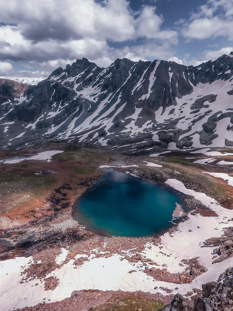 Озеро Нижнее Бирюзовое, Карачаево-Черкеская Республика