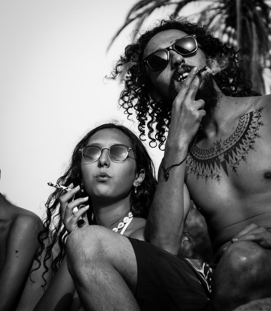 Black&white portrait