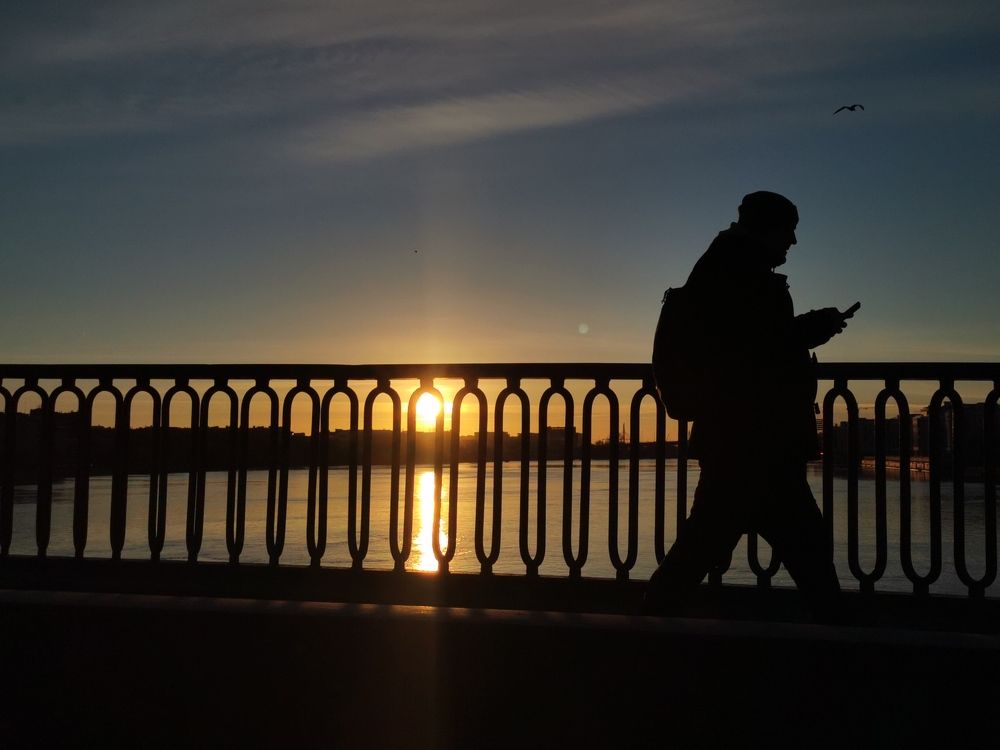 Питер в закате