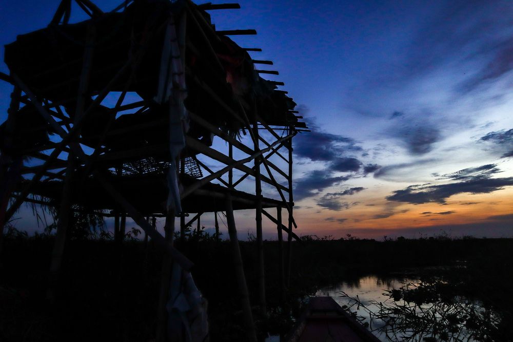 Mesmerizing Sky Views during Blue Hour