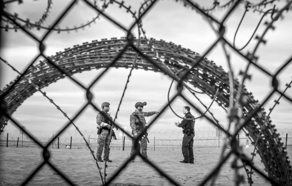 Guatemala Refugees In Mexican American Border