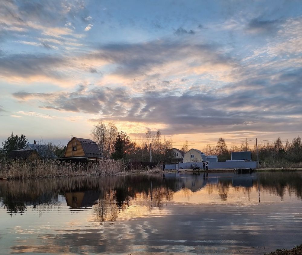 Из дачной жизни. Вечер