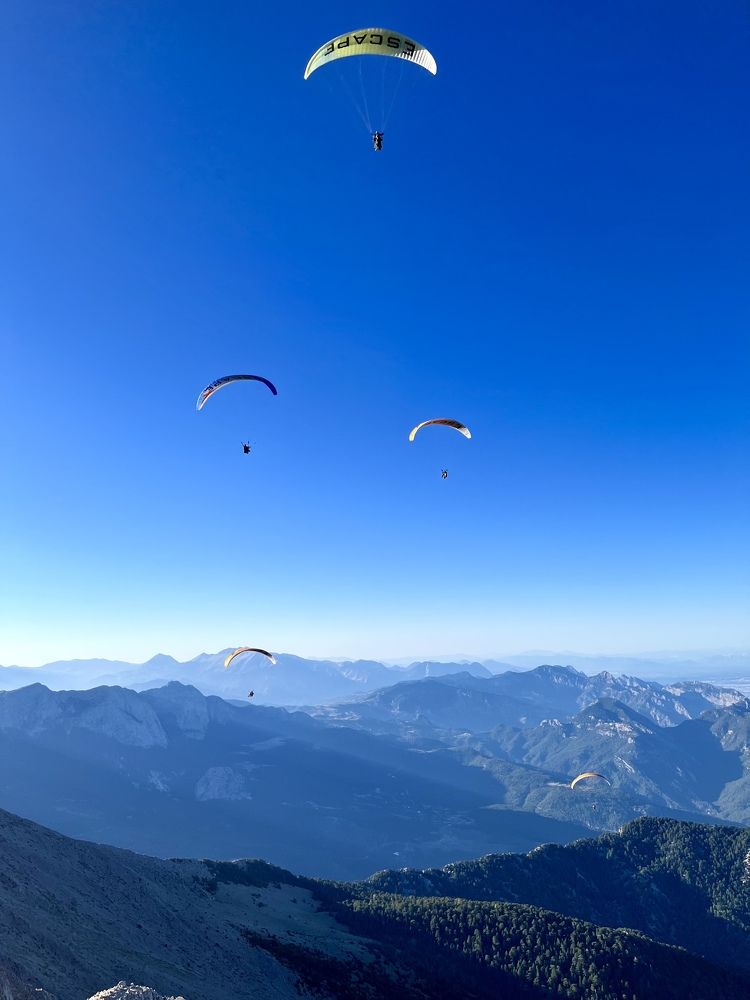 Полёт на высоте 3000 метров