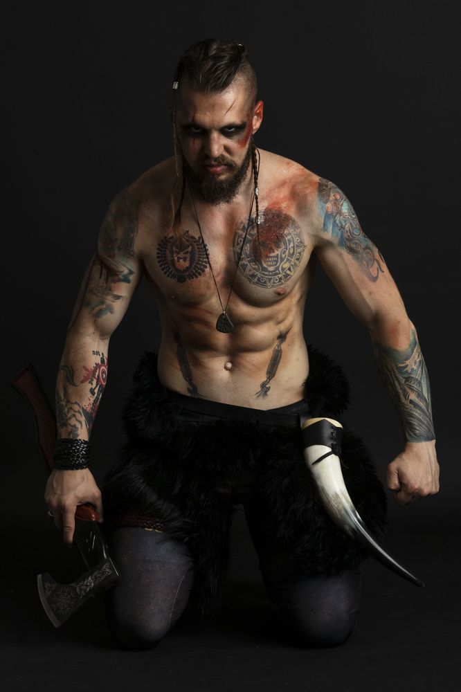 Viking warrior style