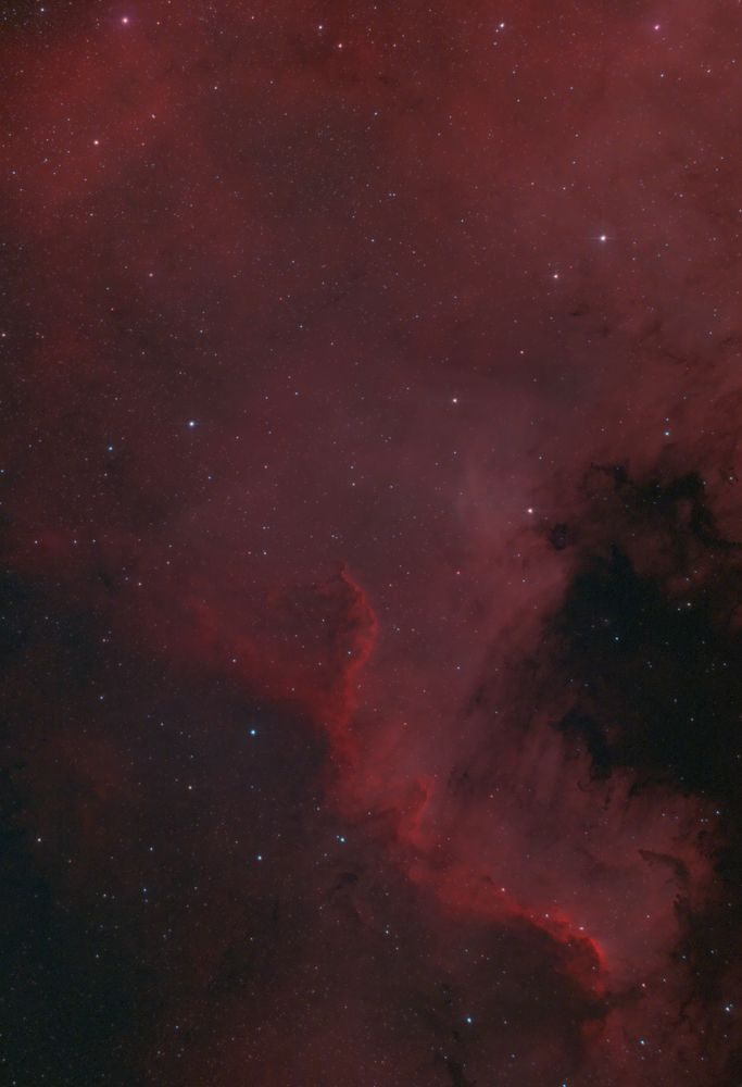 Фрагмент туманности NGC7000