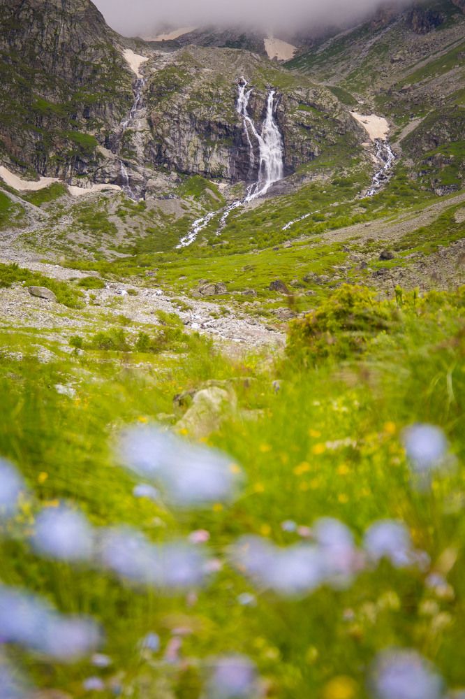 Водопады ущелья Билагидон