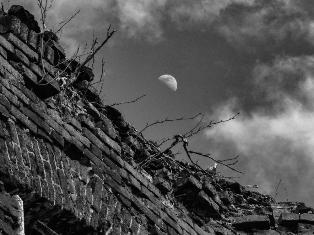 Луна над развалинами