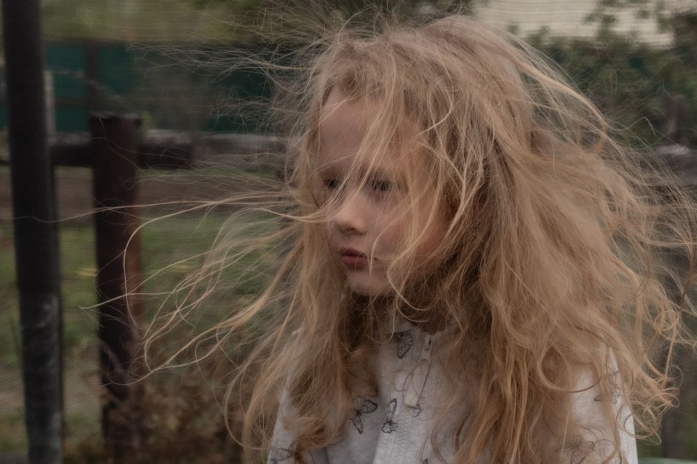 Маруся и ветер в её волосах