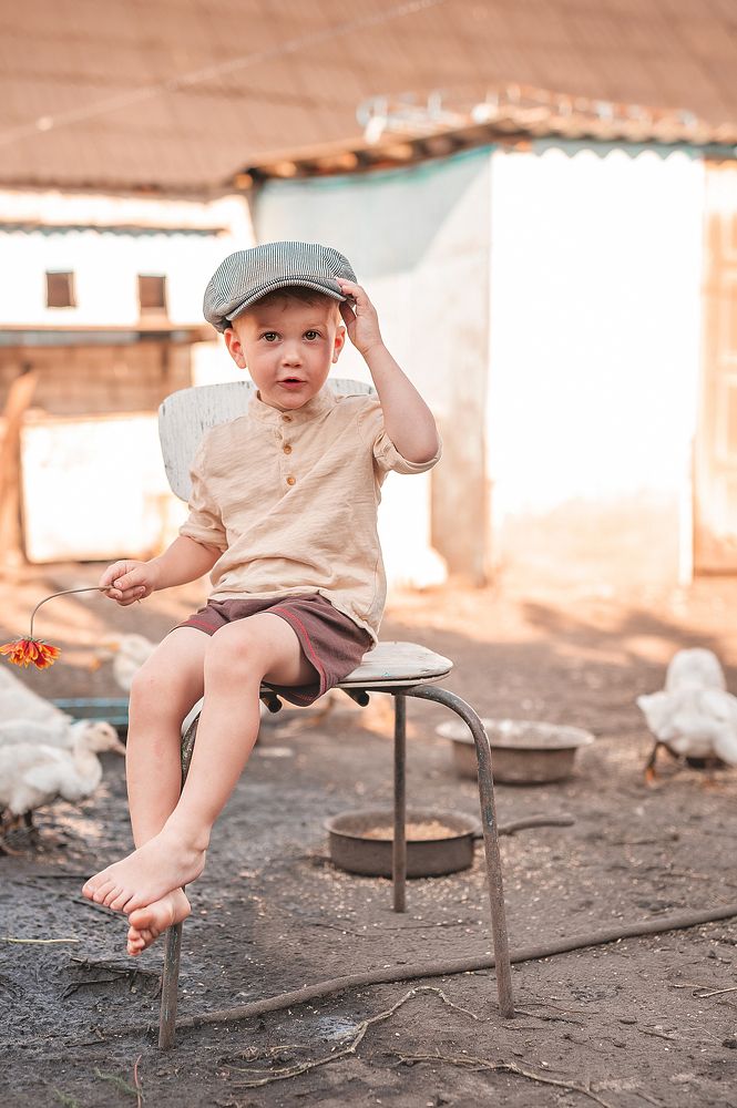 Деревенский двор