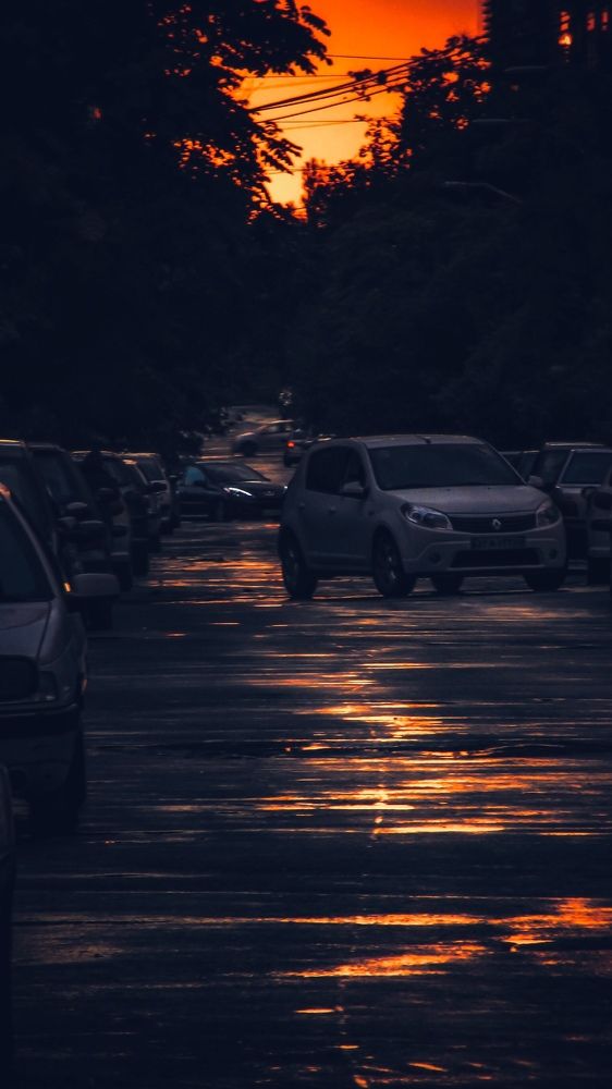 Rainy Sunset