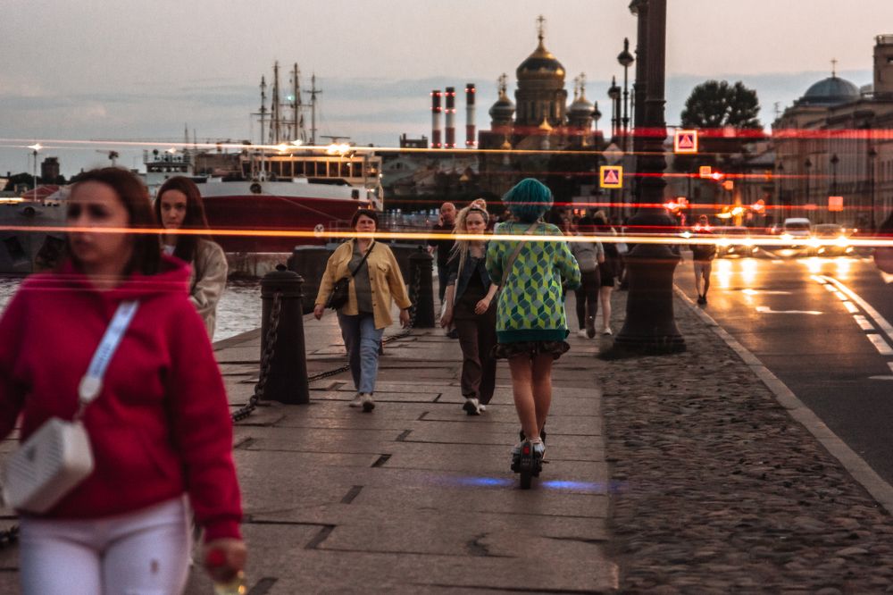 Вечерний Питерский движ