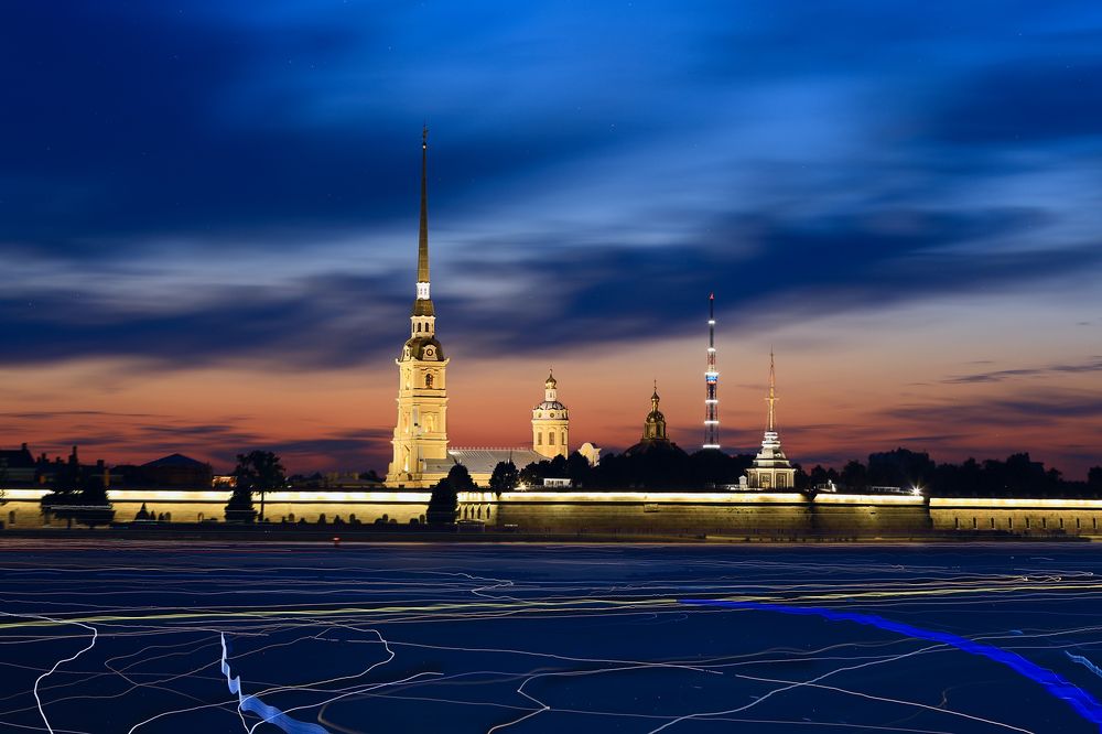 Белые ночи Петербурга.