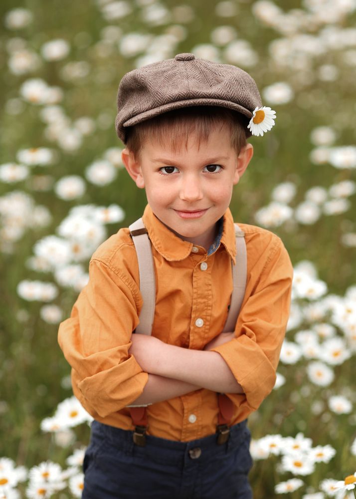 Рома в ромашках