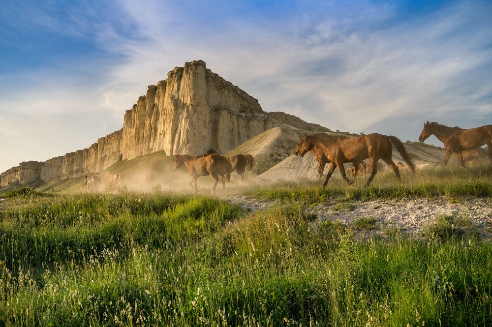 Ак-Кая на склоне дня