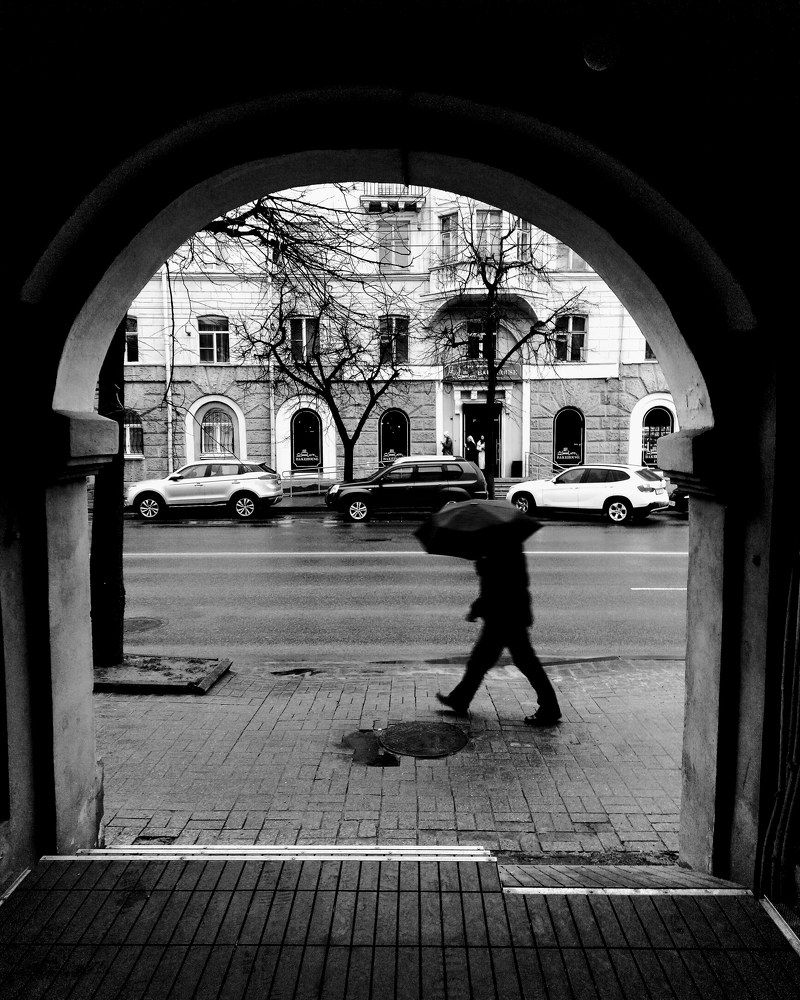 Черно-белый дождь