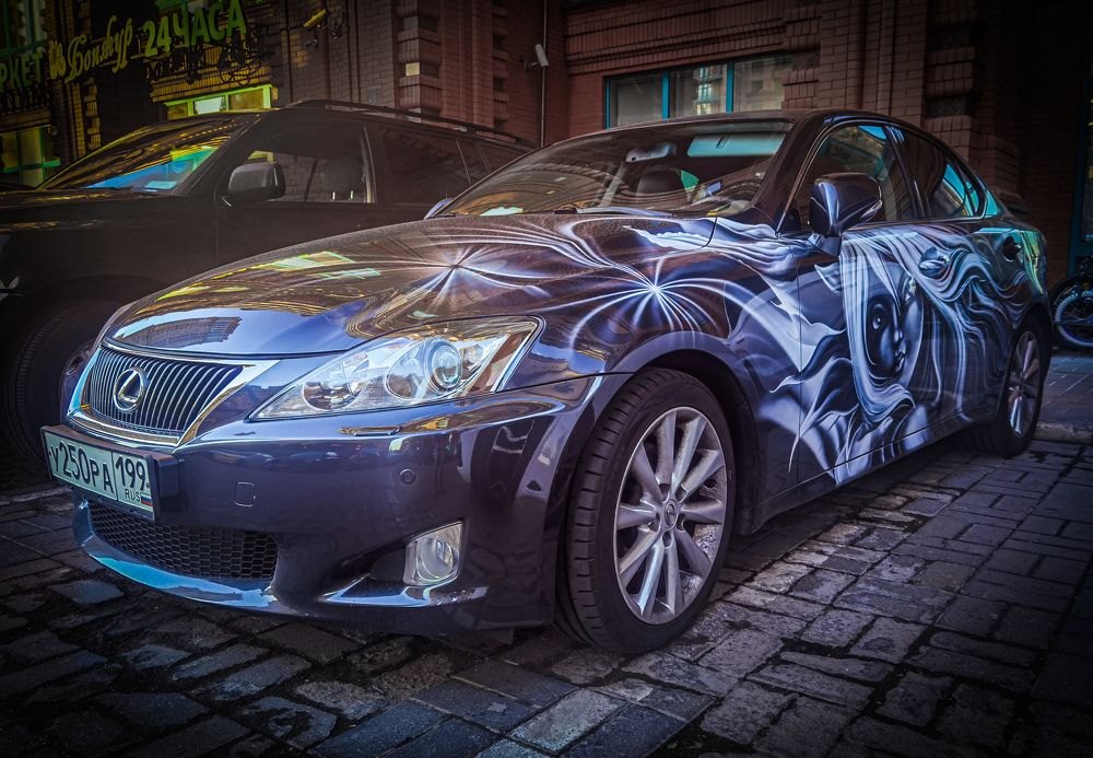 Гламурное авто.