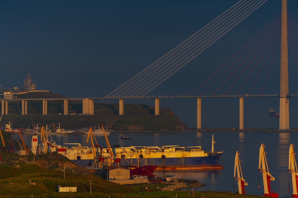 Закат во Владивостоке