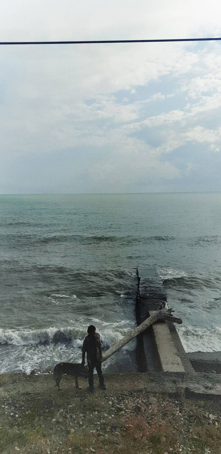 Путники на море