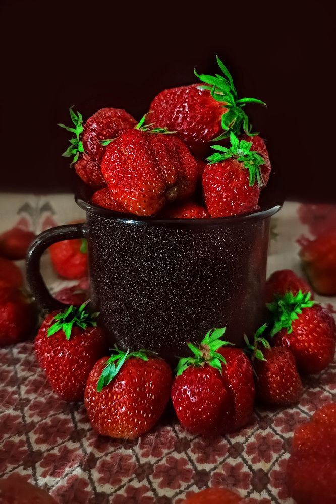 Клубничка с дачи.