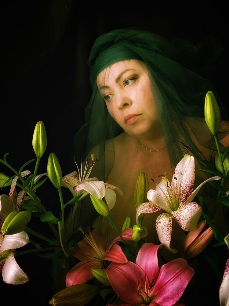 Зрелые лилии