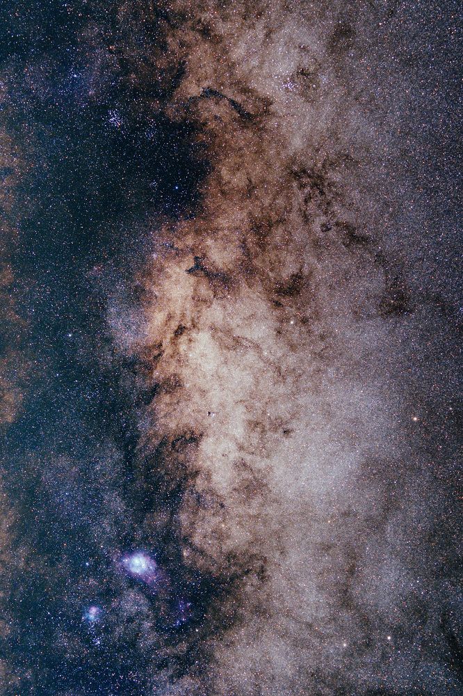 bright Milky Way core