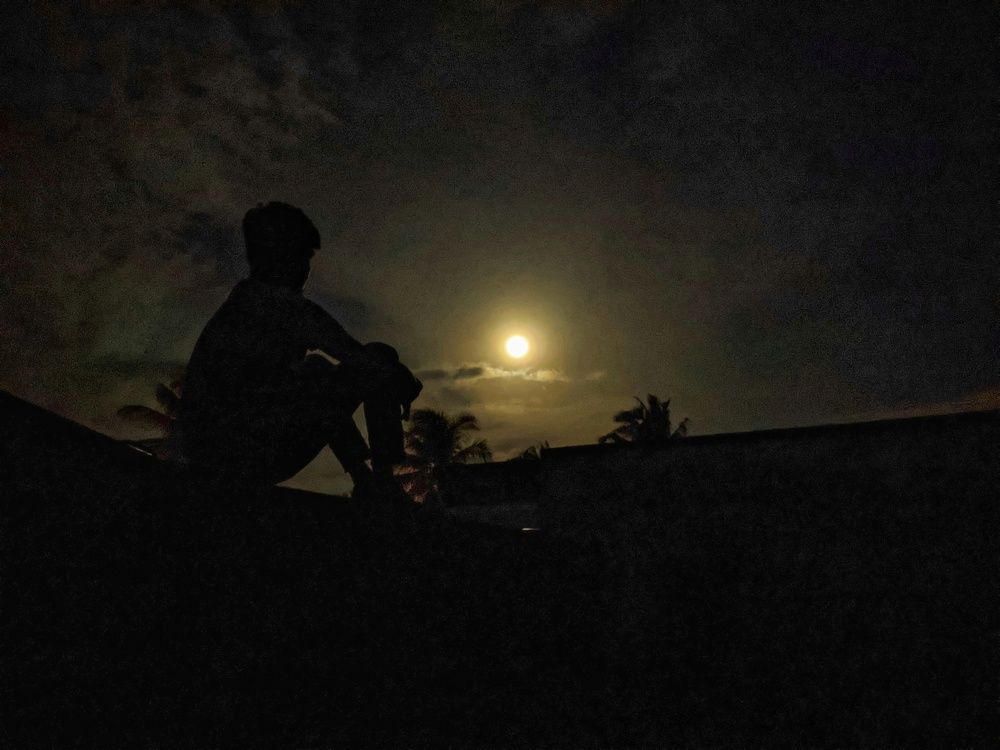 Talking to the moon