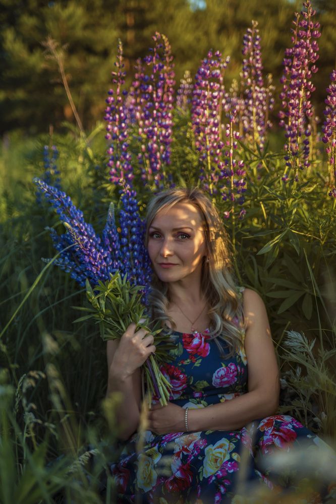 Утопая в люпинах