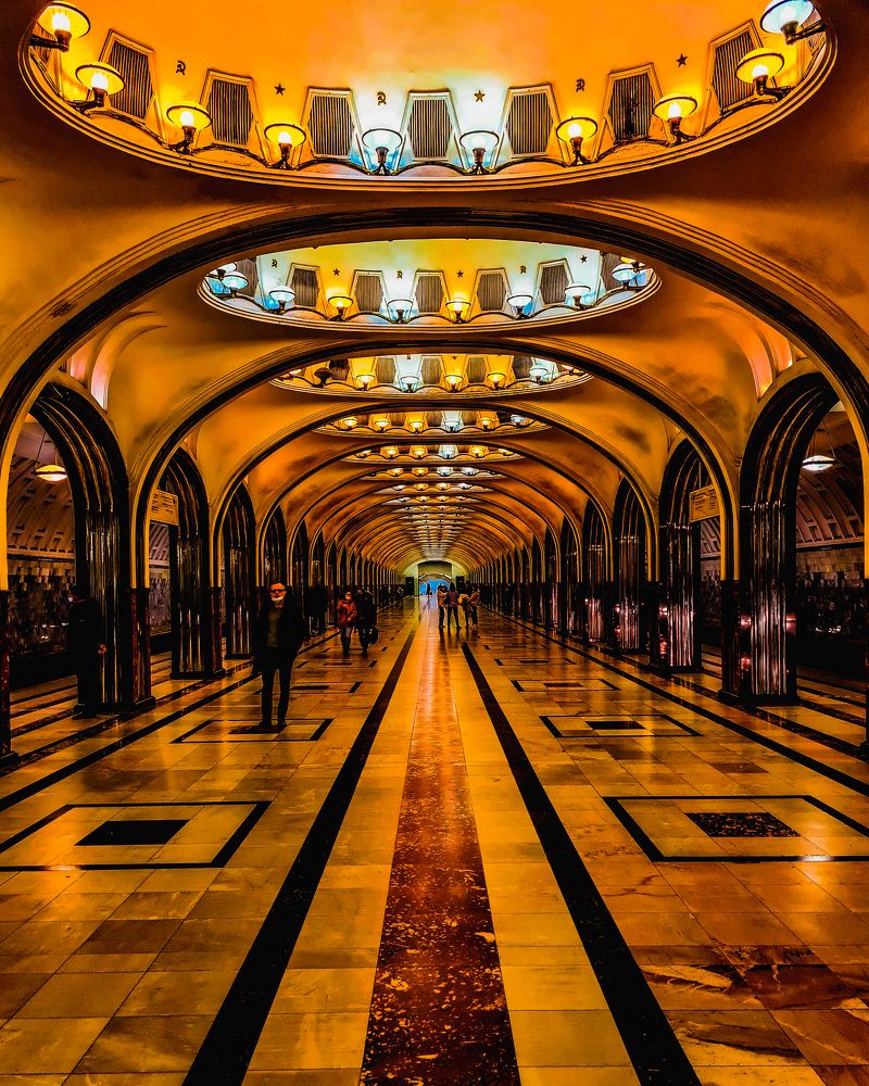 Московский метрополитен / Moscow subway