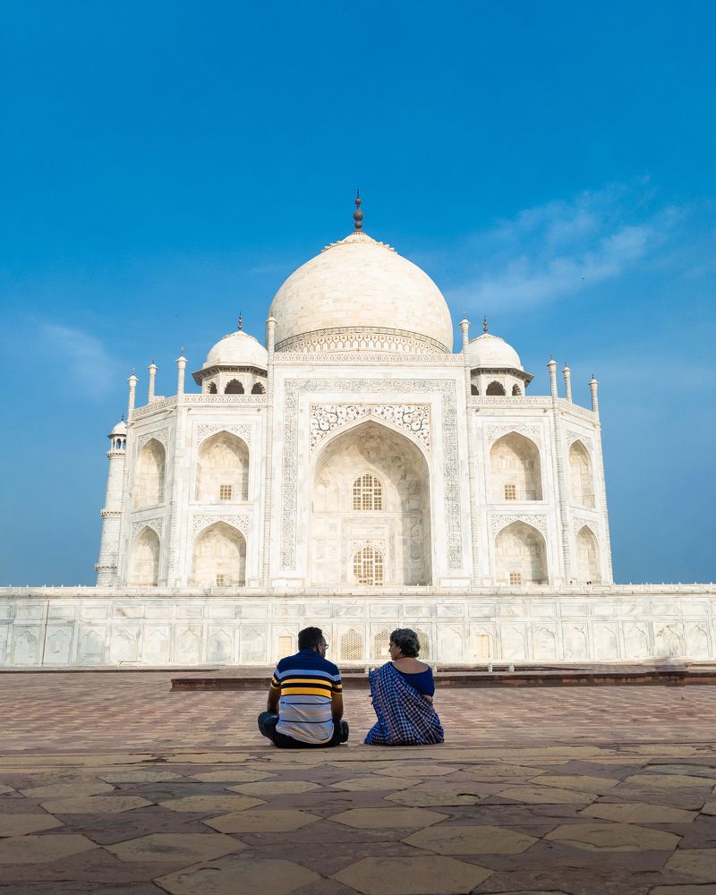 Taj mahal is not just a monument, but a symbol of love.