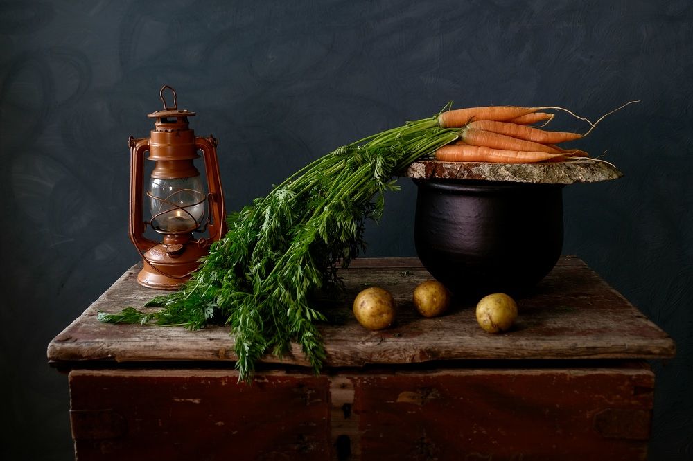 Fresh carrots