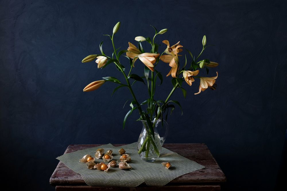 Opening lilies