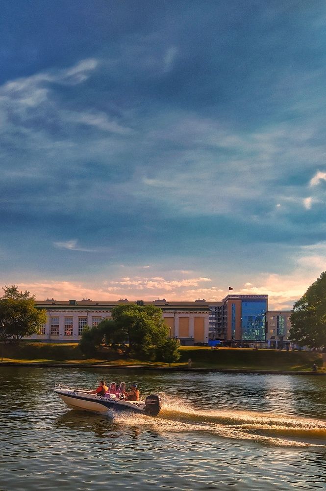 Вечер на Свислочи