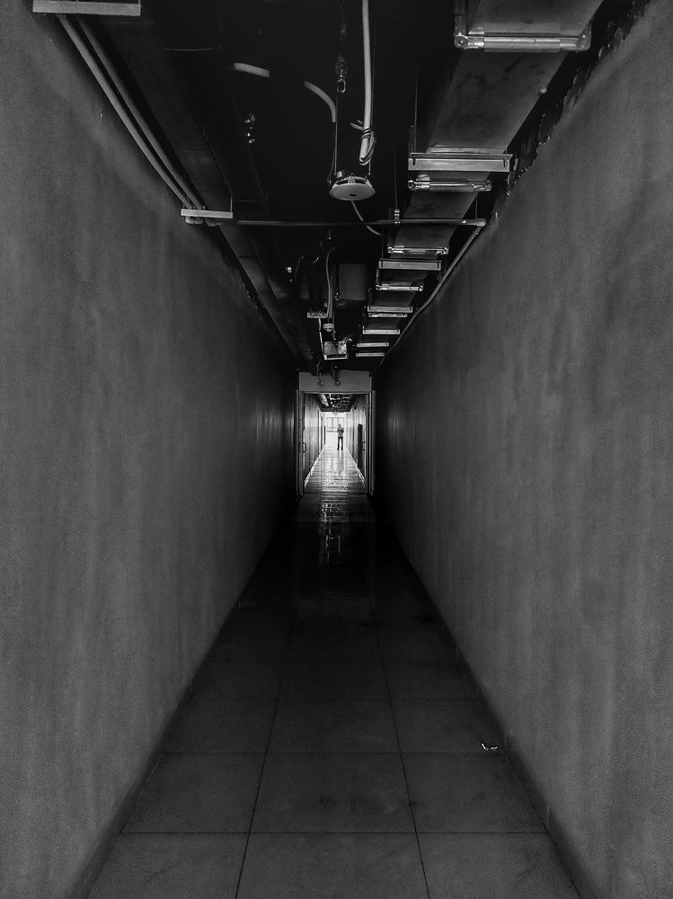 The Light at the end of corridor.