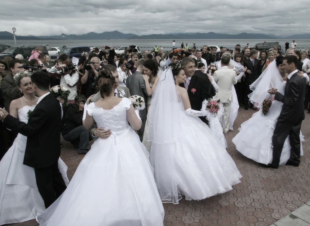 Городские свадьбы