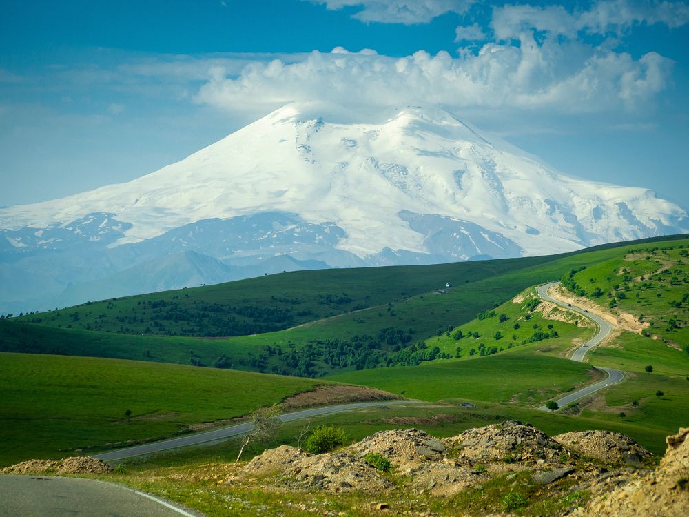 Дорога к Эльбрусу
