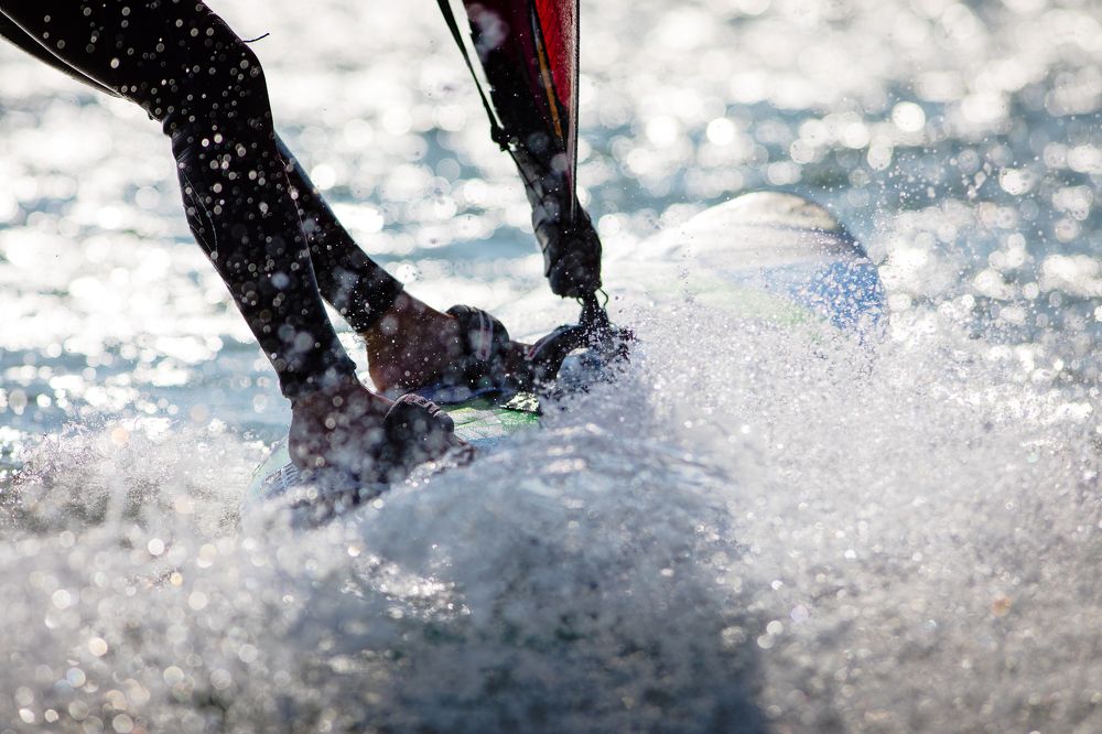 splash closing wave board