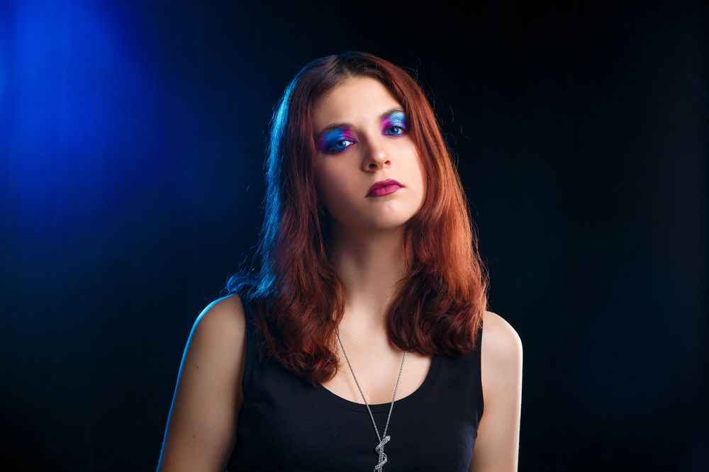 Первое творчество в макияже