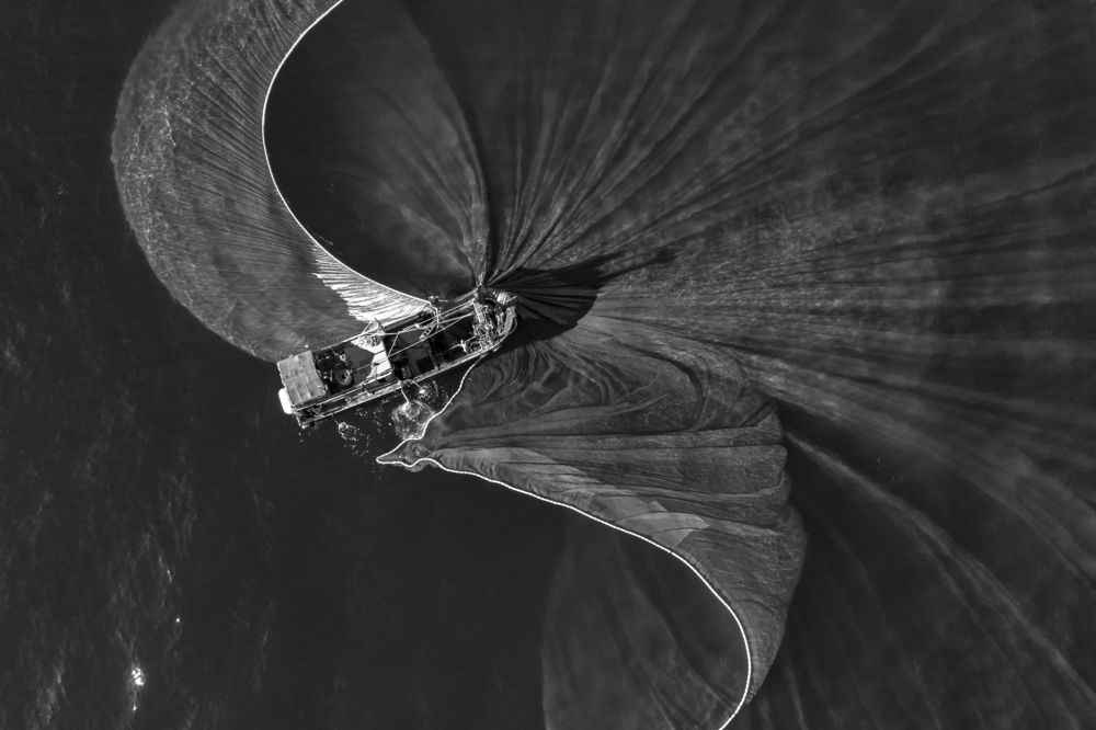 Fishing season in Phu Yen, Vietnam