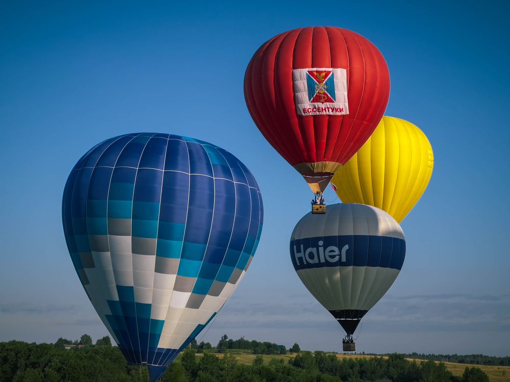 Фестиваль воздухоплавания в Переславле Залесском