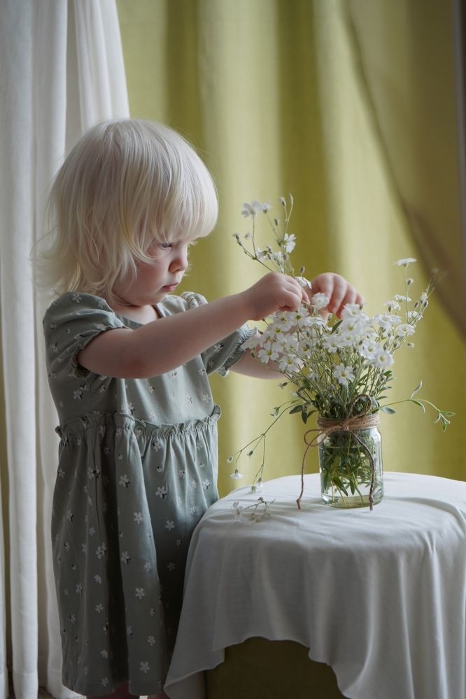 Маленькая цветочница