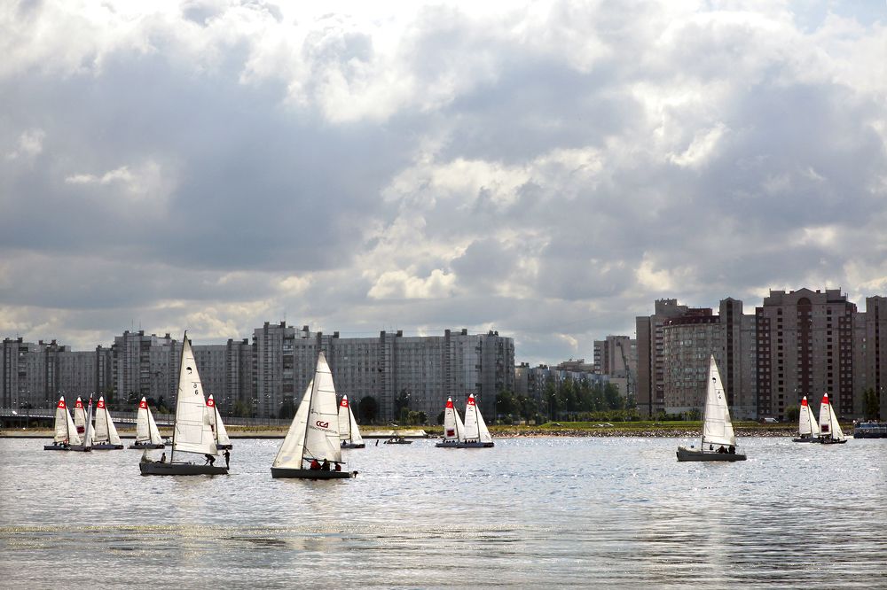 Подготовка к парусной регате