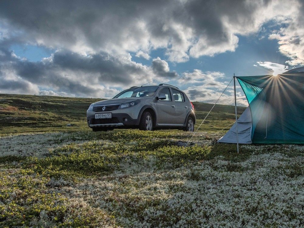 Остановка в тундре