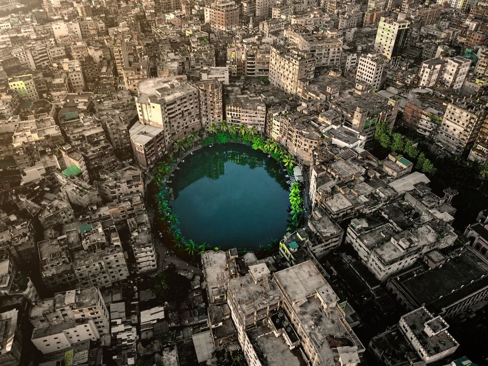 A little piece of green