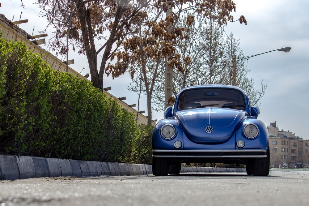 Blue Volkswagen